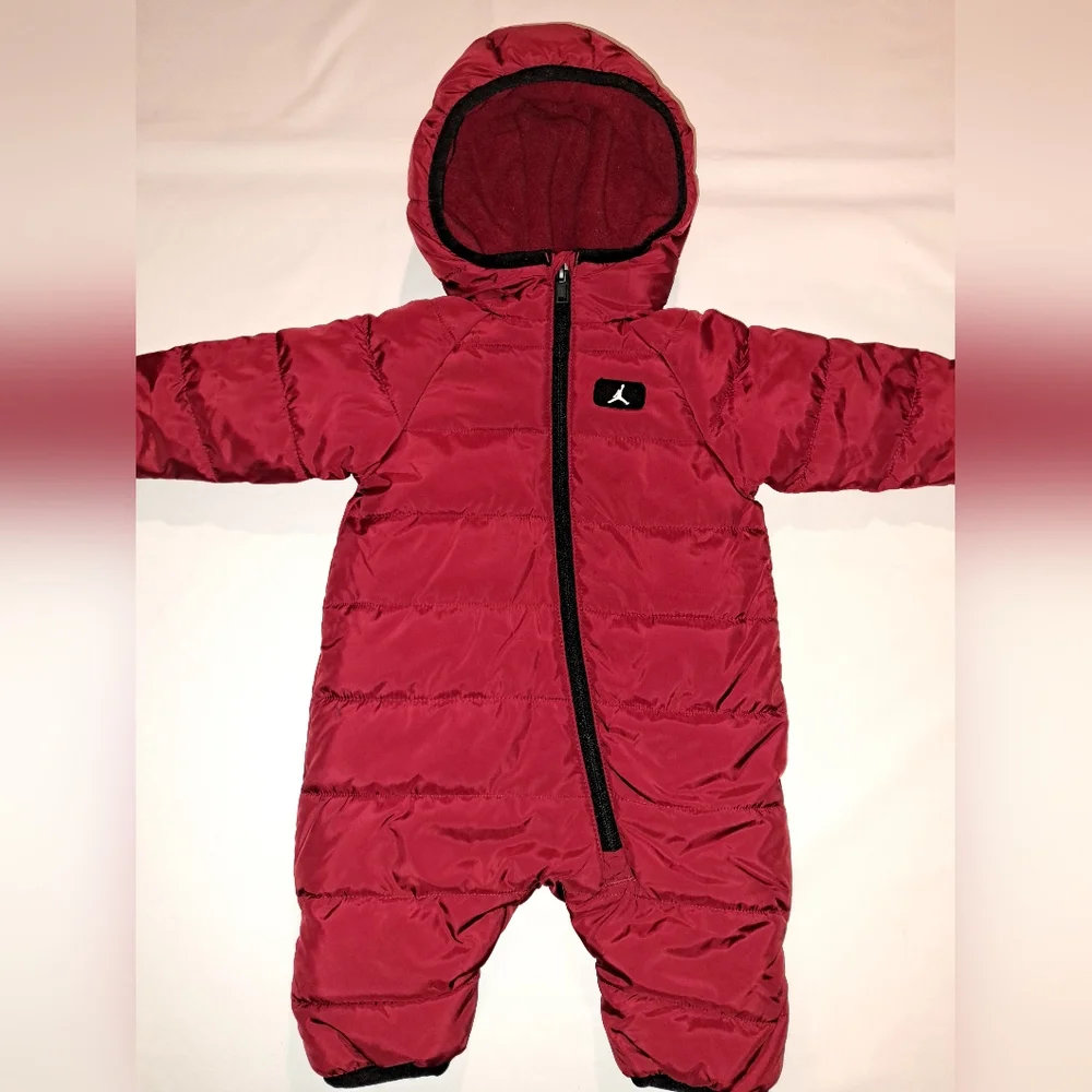 NWT Jordan Jumpman Puffer Coat/Snowsuit- 0-3 Months